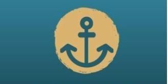 Symbolbild Ankerzeit - Cartoon eines Ankers