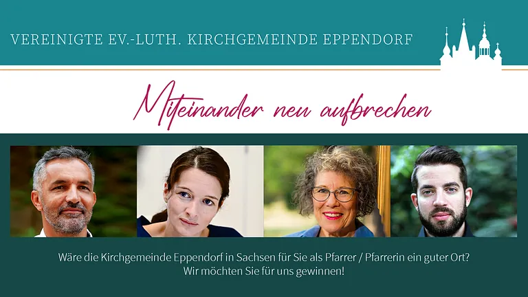 Symbolbild Stellenanzeige für Pfarrer oder Pfarrerin