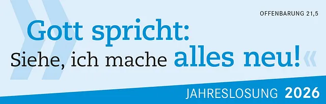 Gott spricht: Siehe, ich mache alles neu!